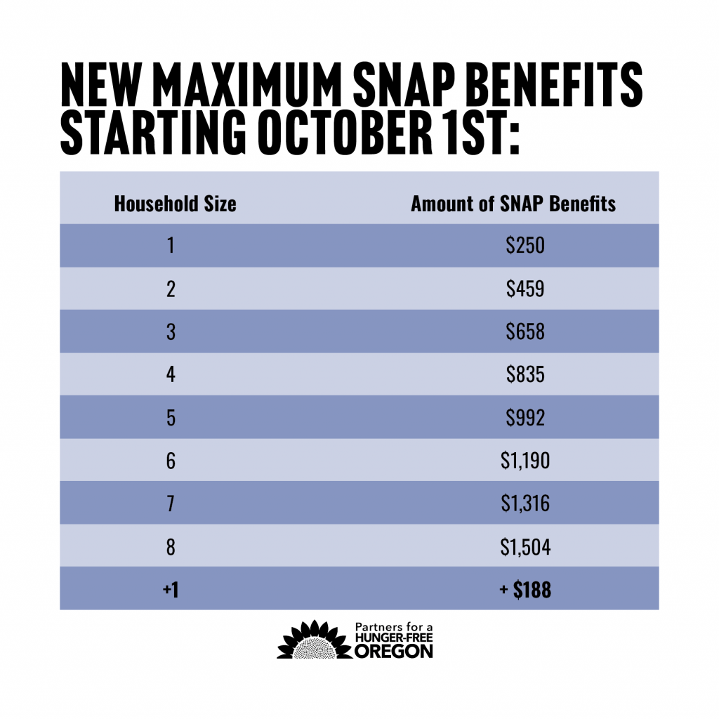 Food Stamp Increase 2024 Chart Printable Free Pdf Una Lindsey